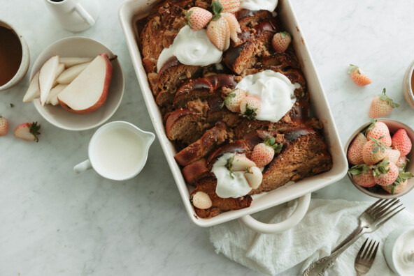 Chai challah French toast