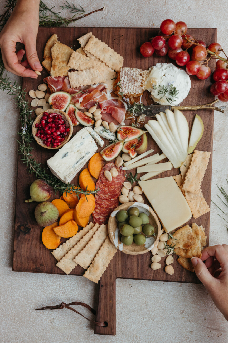 holiday cheese board