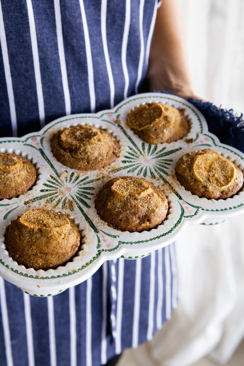 salted caramel apple muffins_easy muffin recipes