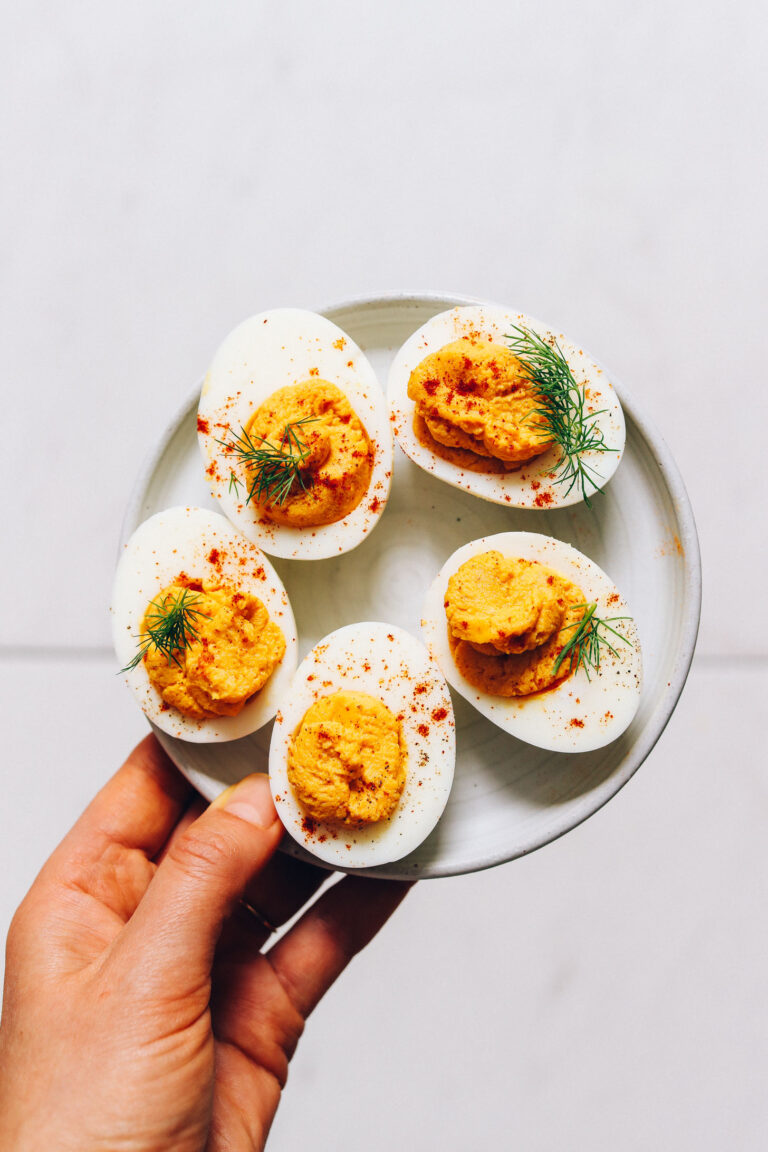 mayo free deviled eggs_no bake recipes for holidays