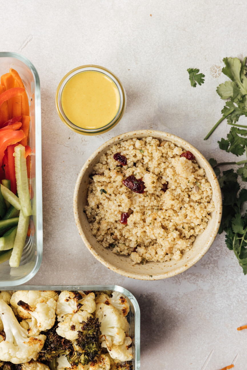 meal prep grains