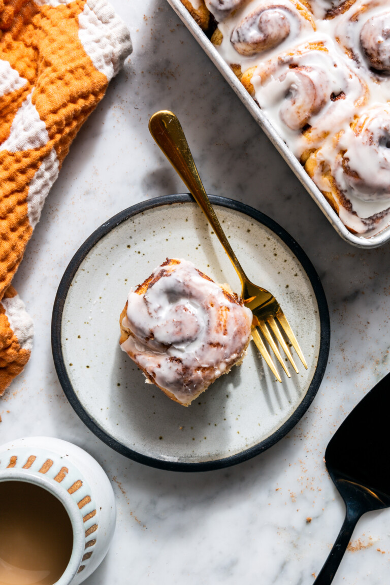 mini cardamom cinnamon rolls