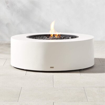 cb2 round fire pit