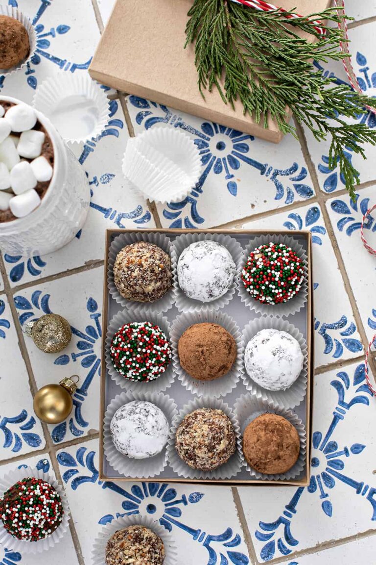 rum balls_no bake recipes for holidays