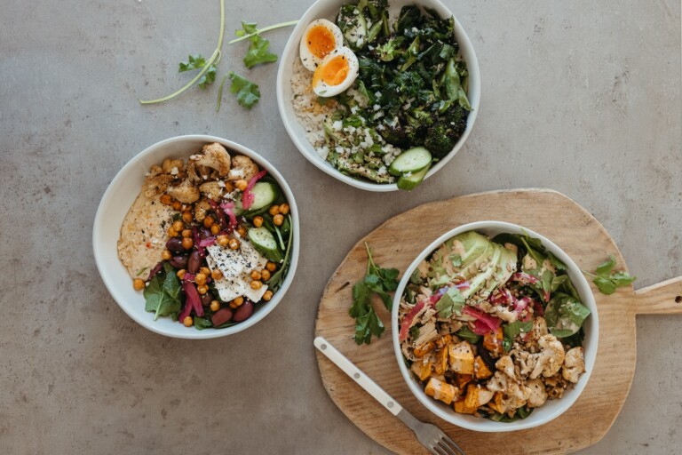 nourish bowl, veggie bowl, grain bowl, healthy lunch