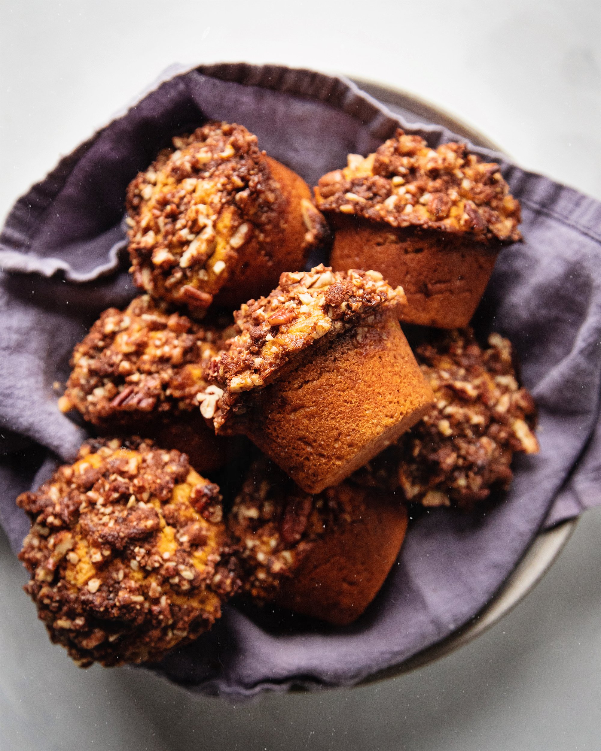 vegan sweet potato muffins