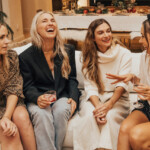 Women talking Thanksgiving conversation starters