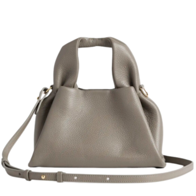 Quince Italian Leather Trapeze Crossbody