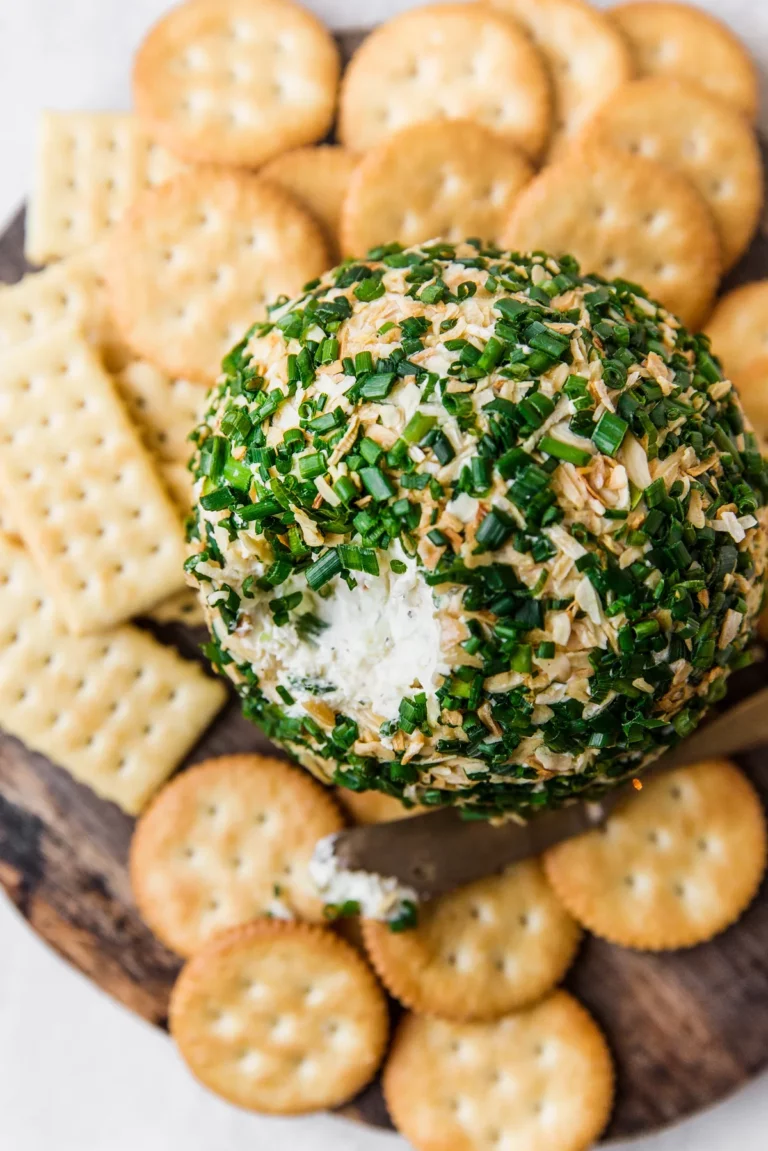 cheddar and onion cheese ball